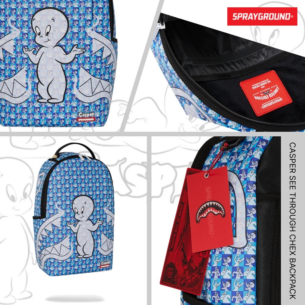 【Sprayground × CASPER】キャスパーコラボ 限定バックパック