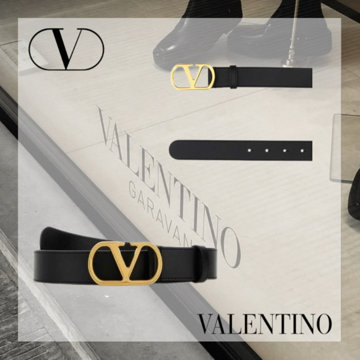 関税送料込 VALENTINO Garavani ベルト