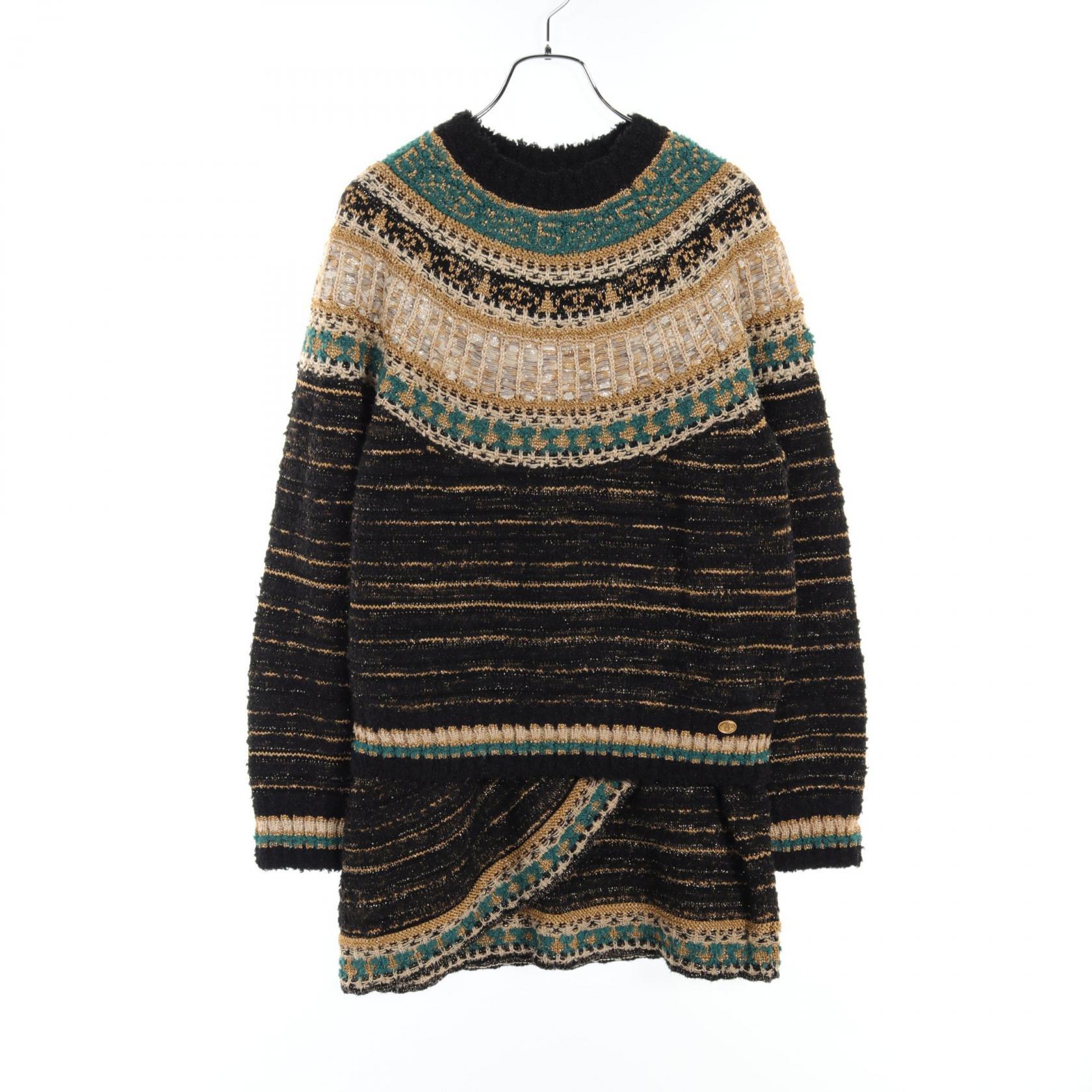 シャネル ニット セットアップ シルク カシミヤ