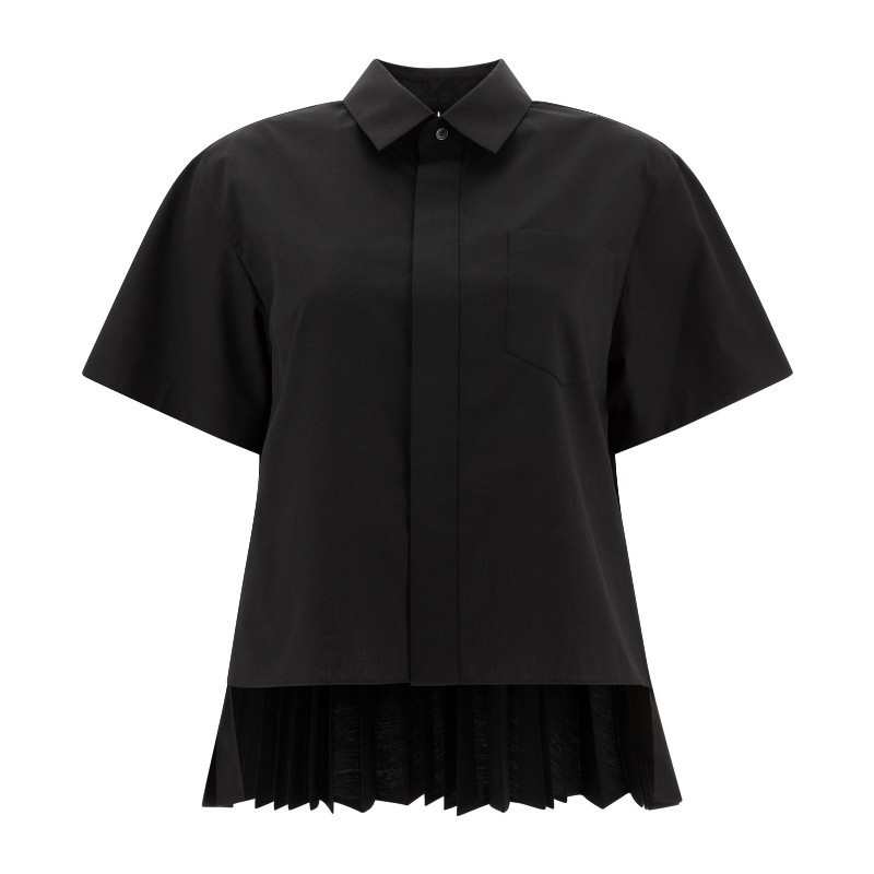 Tシャツ・カットソー sacai SS25 Cotton poplin shirt (25 07762 001)