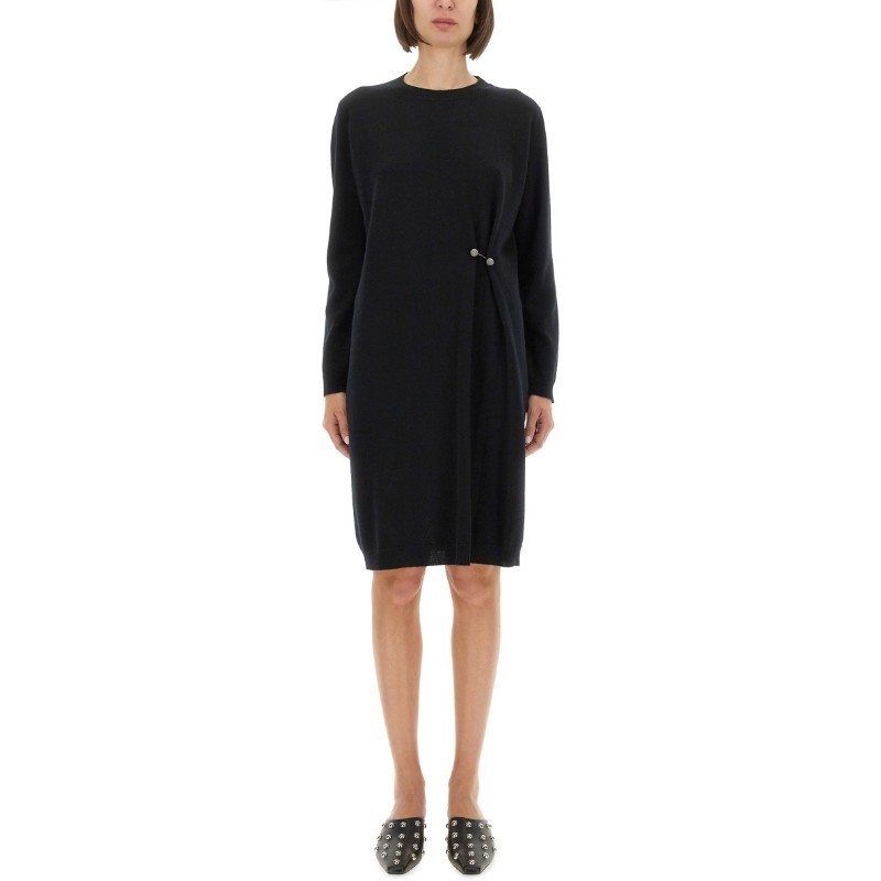 ワンピース FABIANA FILIPPI KNIT DRESS WITH BROOCH (ABD215F141 L517825)