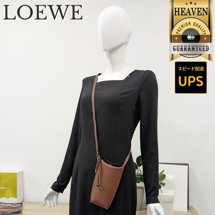 ブラウン（茶色）系 LOEWE GATE(ロエベ ゲート) ショルダー