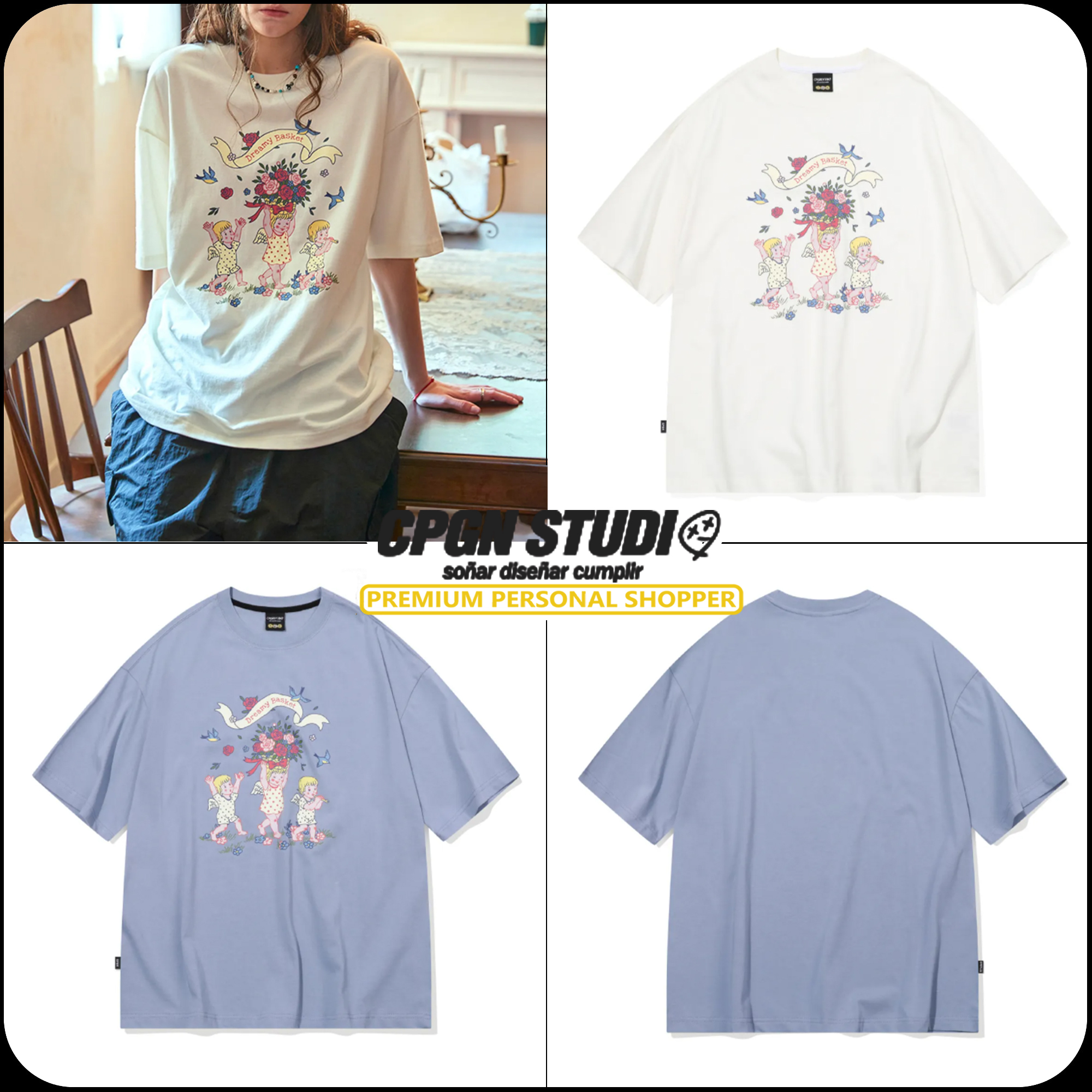 [CPGN STUDIO]★25SS★BASKET ANGEL SHORT SLEEVE T-SHIRT
