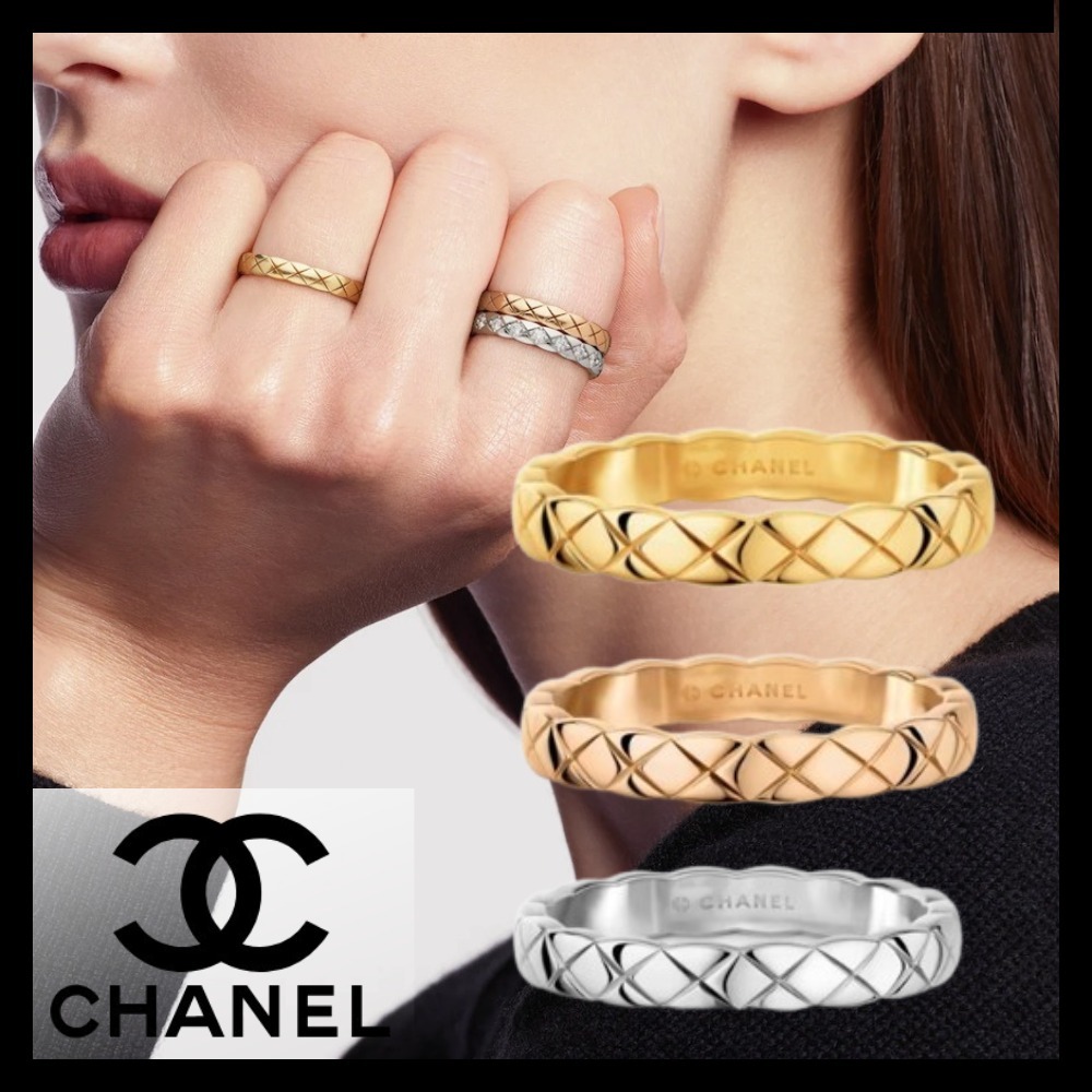 高級感★【CHANEL】ココクラッシュリングミニ 指輪