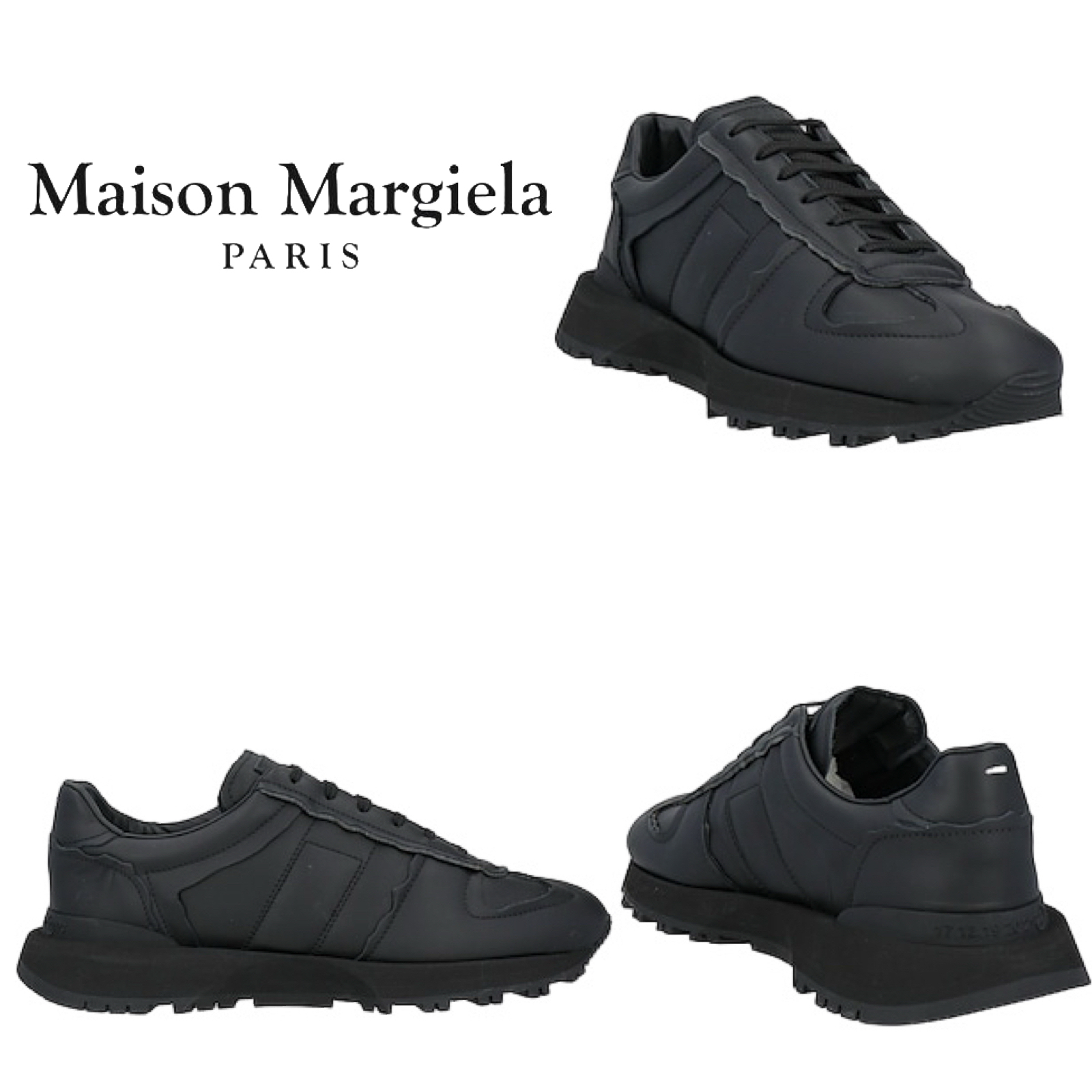 Maison Margiela メンズスニーカー ブラック