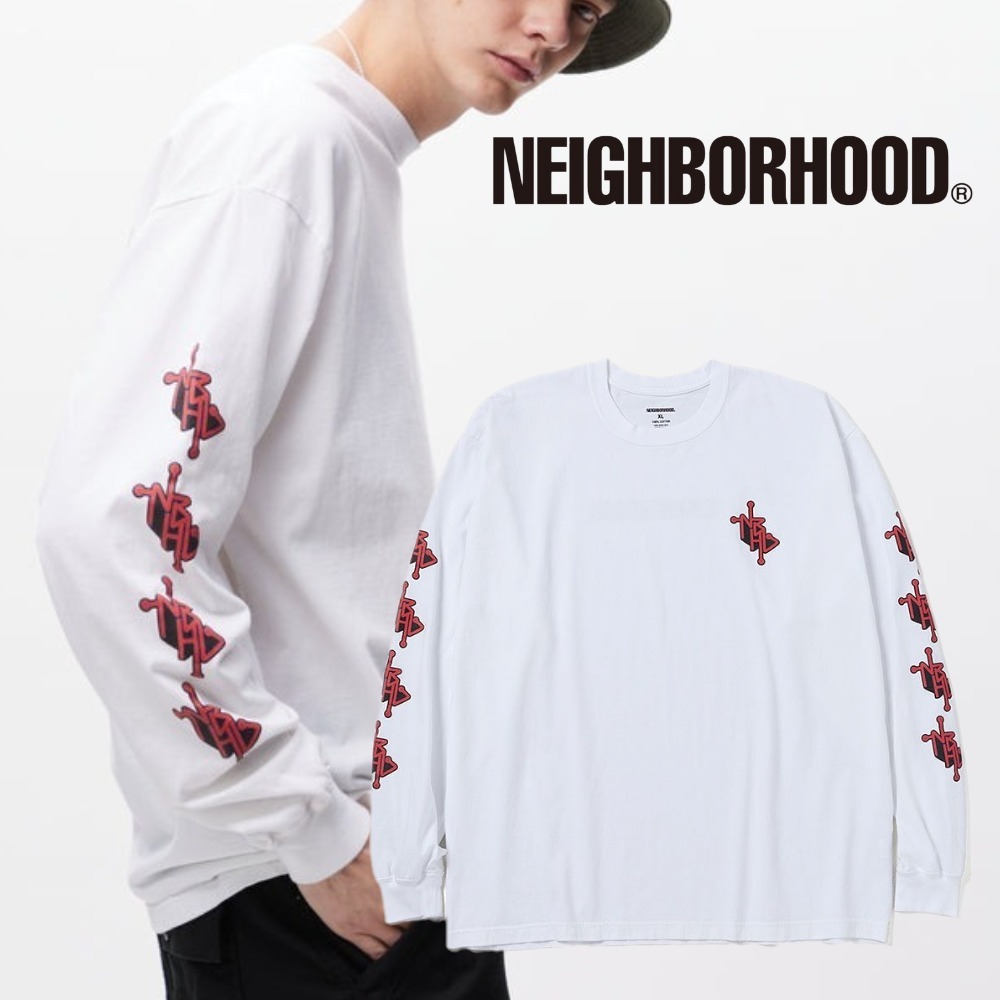 関税送料込♪NEIGHBORHOOD/NH . TEE LS-12