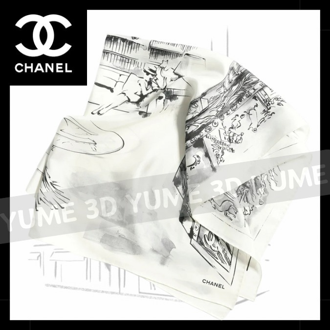 CHANEL♥新作♥上品な艶を放つ スカーフ♥