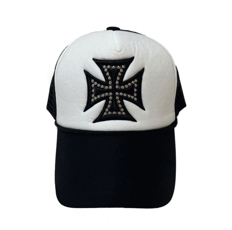 ハット [badhouse]studcross mesh cap
