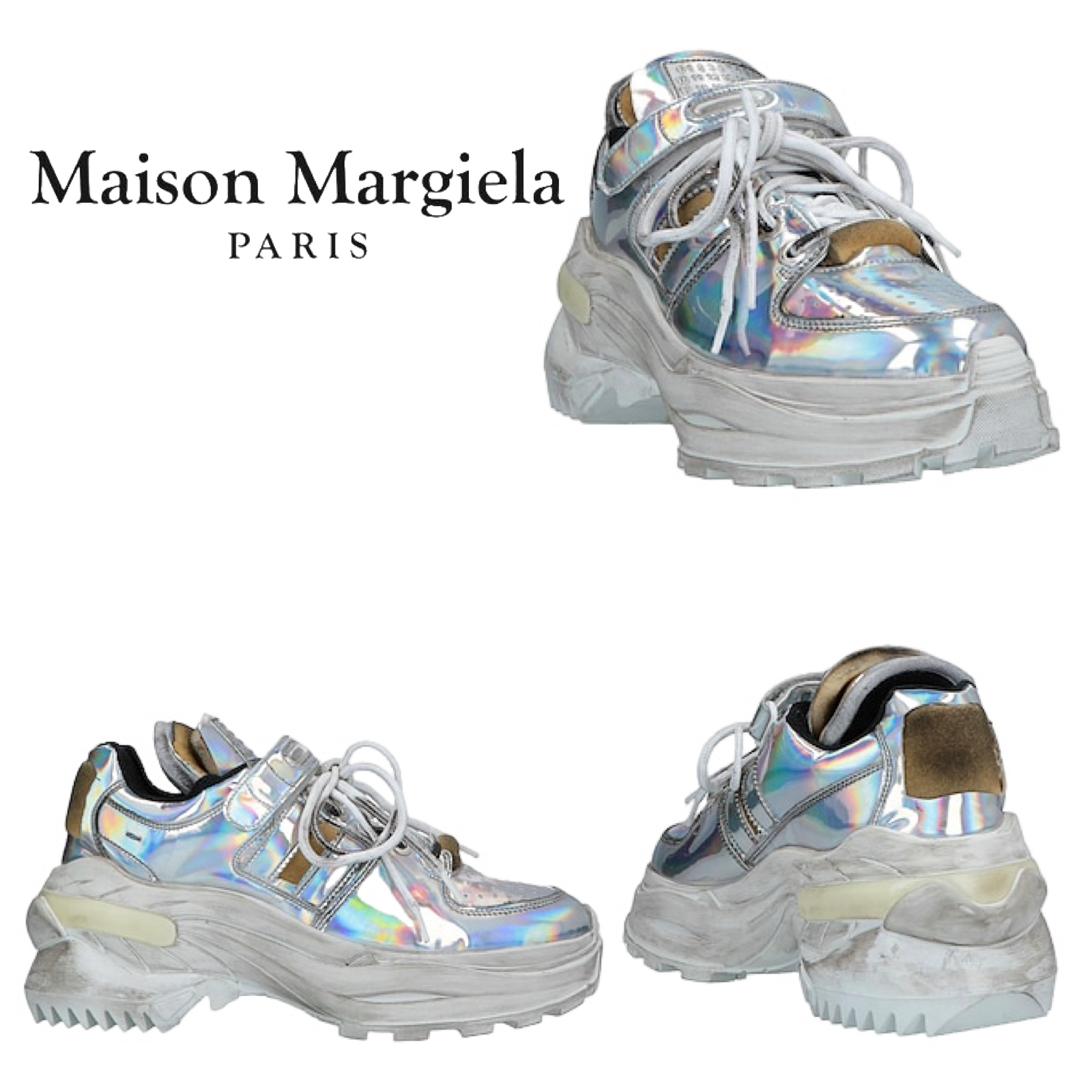 Maison Margiela レディーススニーカー シルバー
