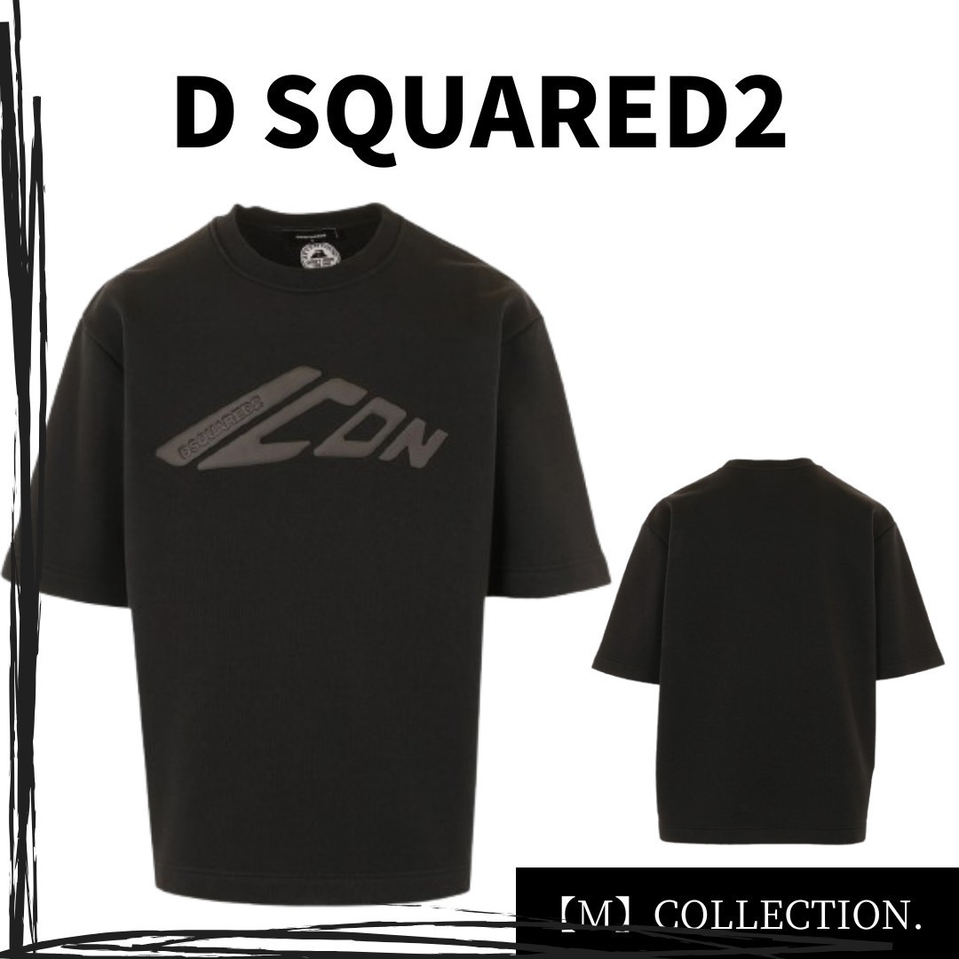 Dsquared2 ロゴ デボス クルーネック Tシャツ