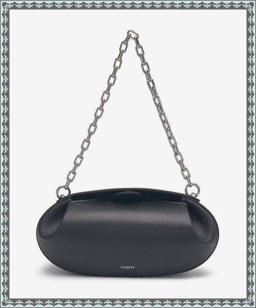 ★YUZEFI★ Baton Tote Bag Black YUZCO2HBBT00 YUZCO2HBBT00SS2
