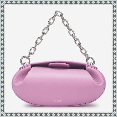 ★YUZEFI★ Dinner Roll Shoulder Bag Lemonade YUZRS23HBDR40 Y