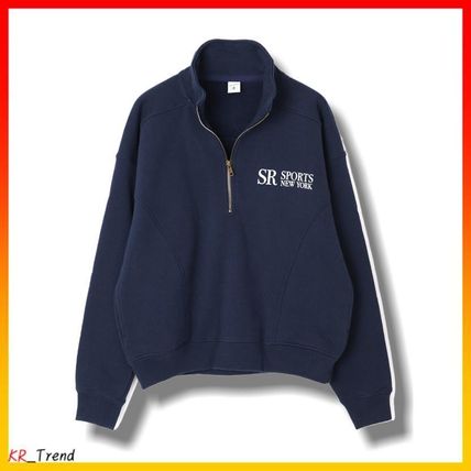 スウェット ネイビー（紺）系 Sporty & Rich(スポーティーアンド