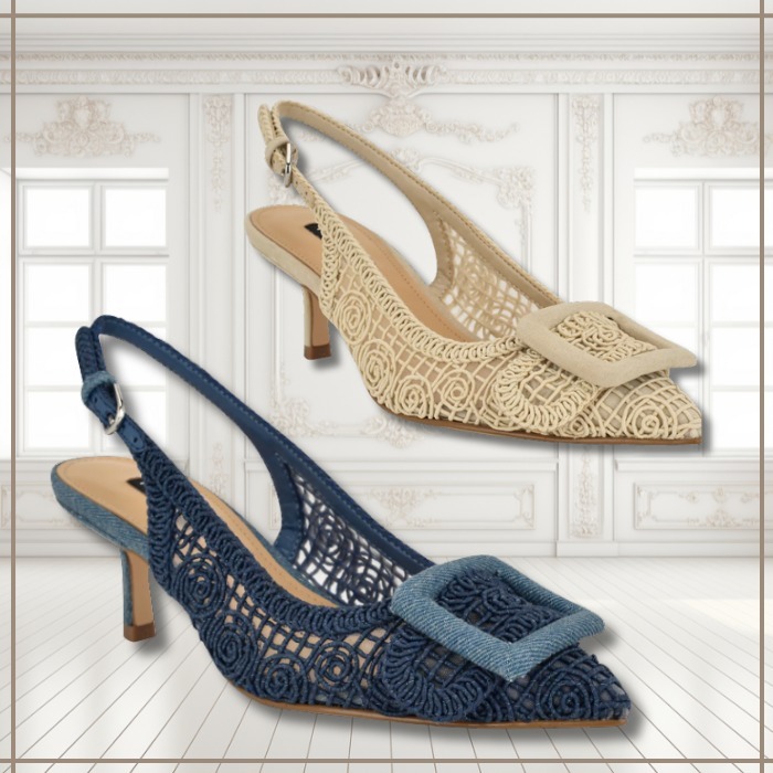エレガント☆【NINE WEST】Nolla バックストラップ パンプス