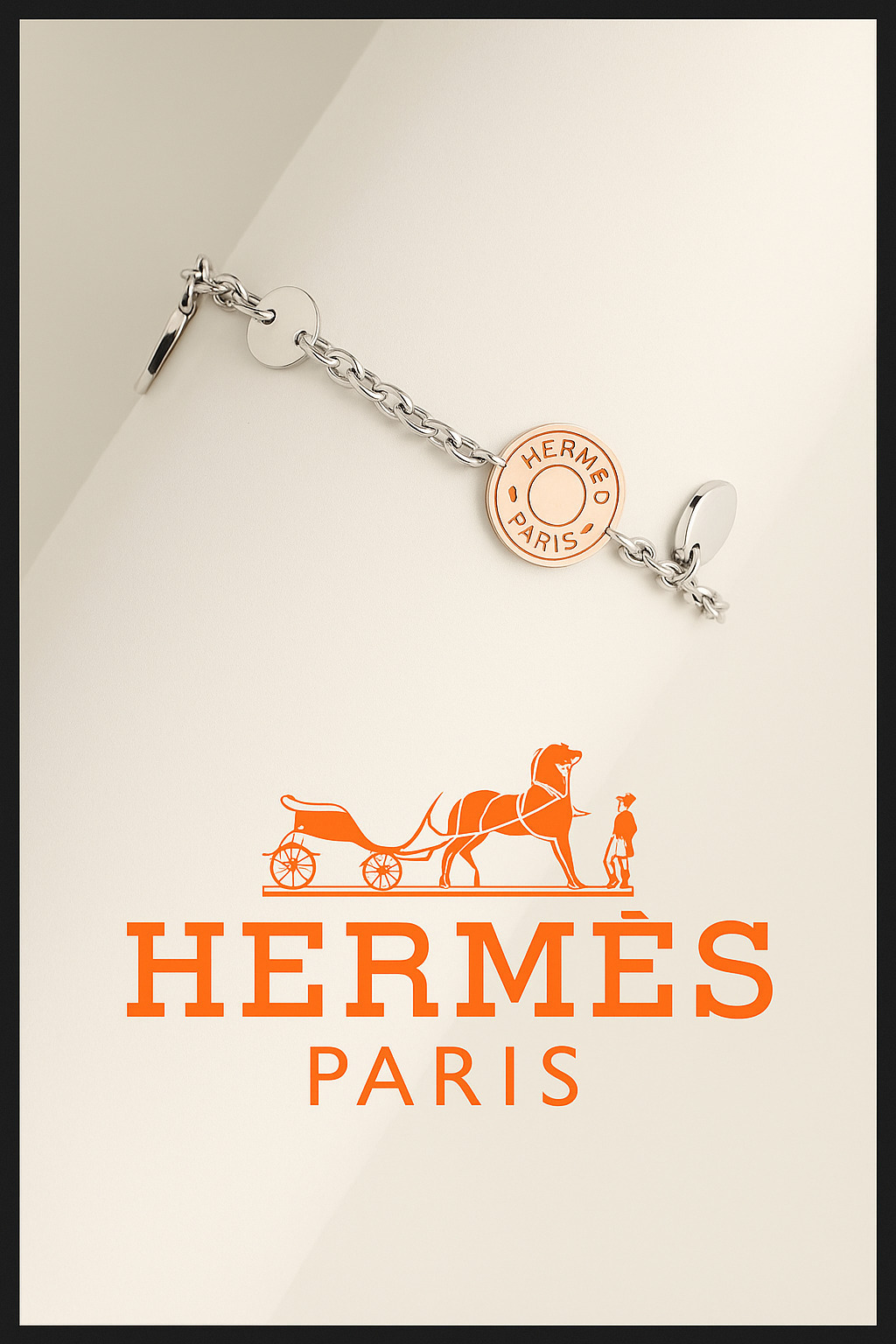 スマート♪【HERMES】エクス・リブリス ブレスレット ラージ