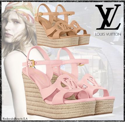 ピンク系 Louis Vuitton(ルイヴィトン) サンダル・ミュール