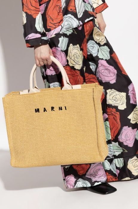 MARNI マルニ トートバッグ SHMP0078U0 P3860 かごバッグ ラージ