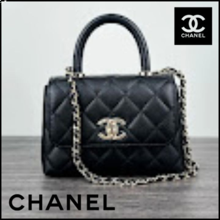 【希少☆サイズ感が可愛い】CHANEL ココハンドル4.5センチ25AW