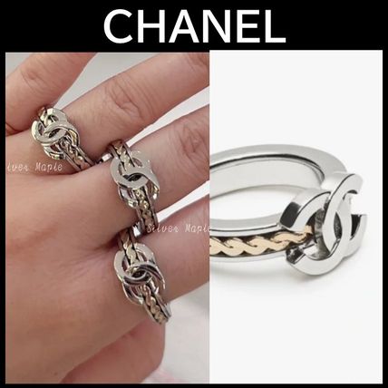 【25A♢揃えたい！ハート×CCロゴ】CHANEL *指輪 リング ハート ゴールド（金色）系 CHANEL(シャネル) 指輪・リング