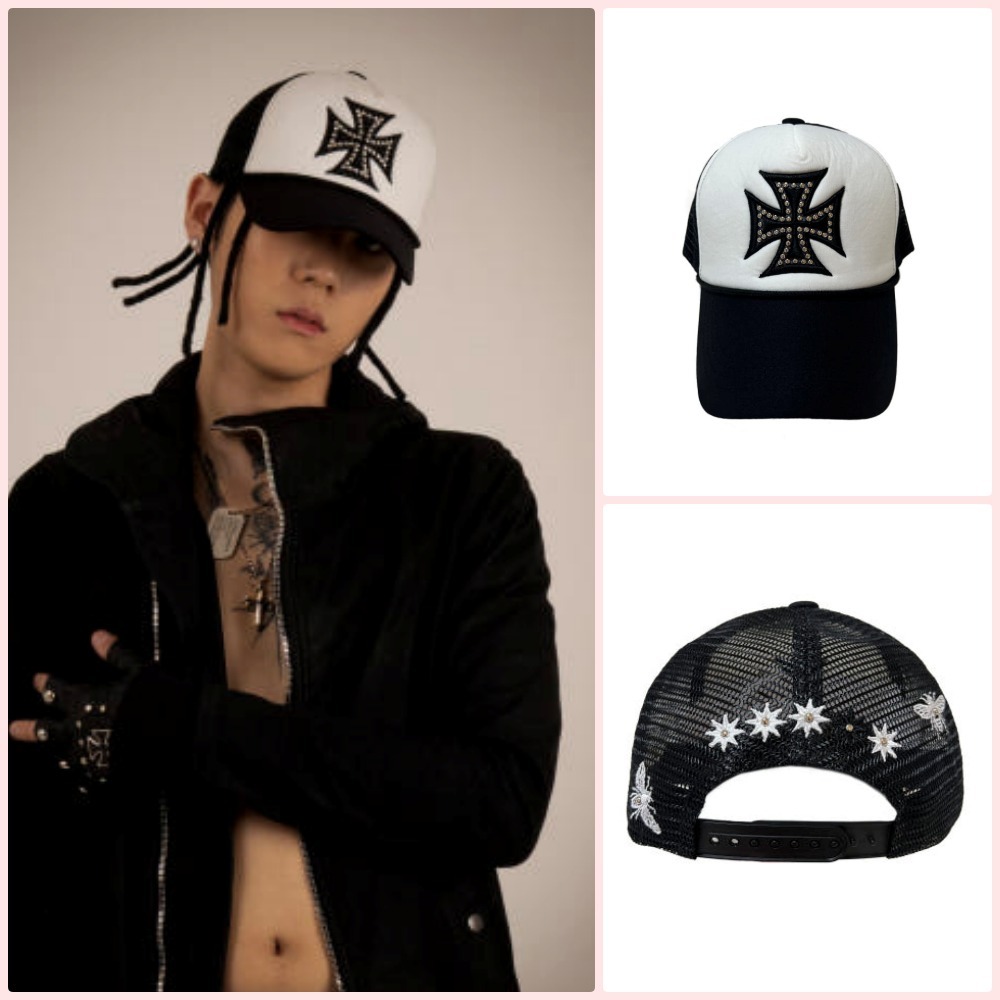 【Badhouse】studcross mesh cap