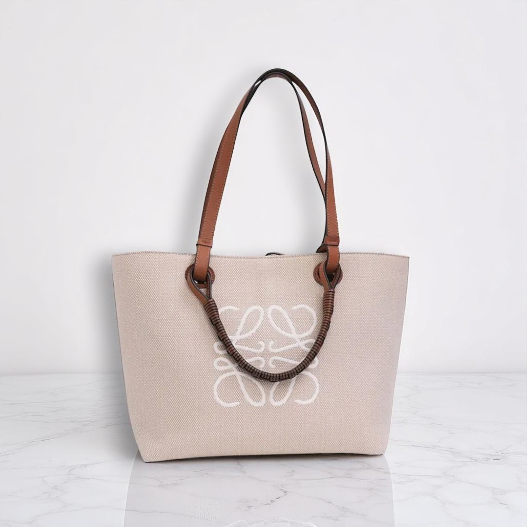 VINTAGE●LOEWE●ロエベ アナグラム スモール トートバッグ