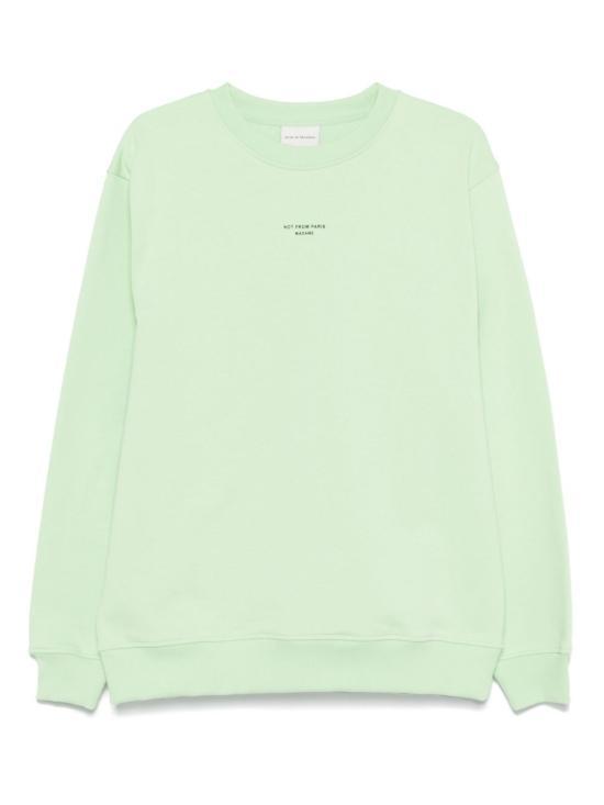 Tシャツ・カットソー DROLE DE MONSIEUR Men Hoodies GSW148 CO127LIGHTGREEN Green