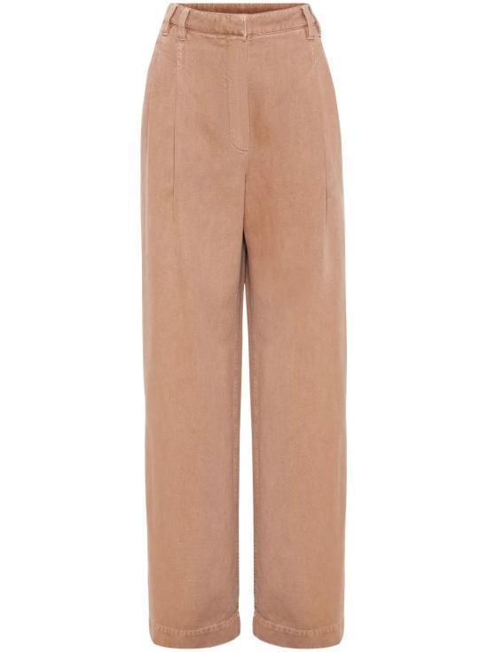 デニム・ジーパン BRUNELLO CUCINELLI Women Denim Pants ML996P5896C2867 Brown