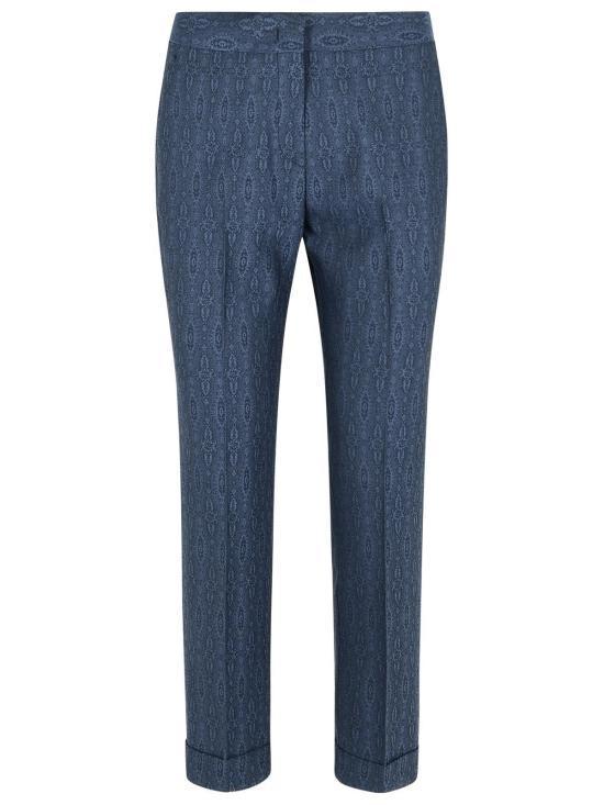 パンツ ETRO Women Straight Pants WREA0002 99TJ237B9110 Blue
