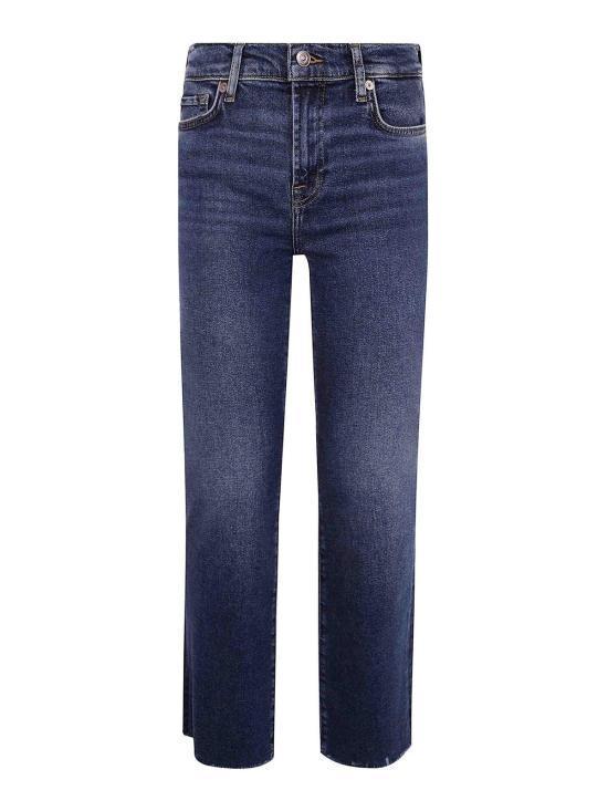 パンツ 7 FOR ALL MANKIND Women Straight Pants JSRCA910CI00DARK Blue