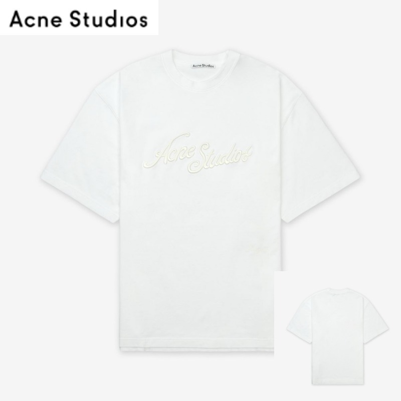 超特価★Acne Studios★25SS★ロゴ Tシャツ 半袖 T-Shirt White