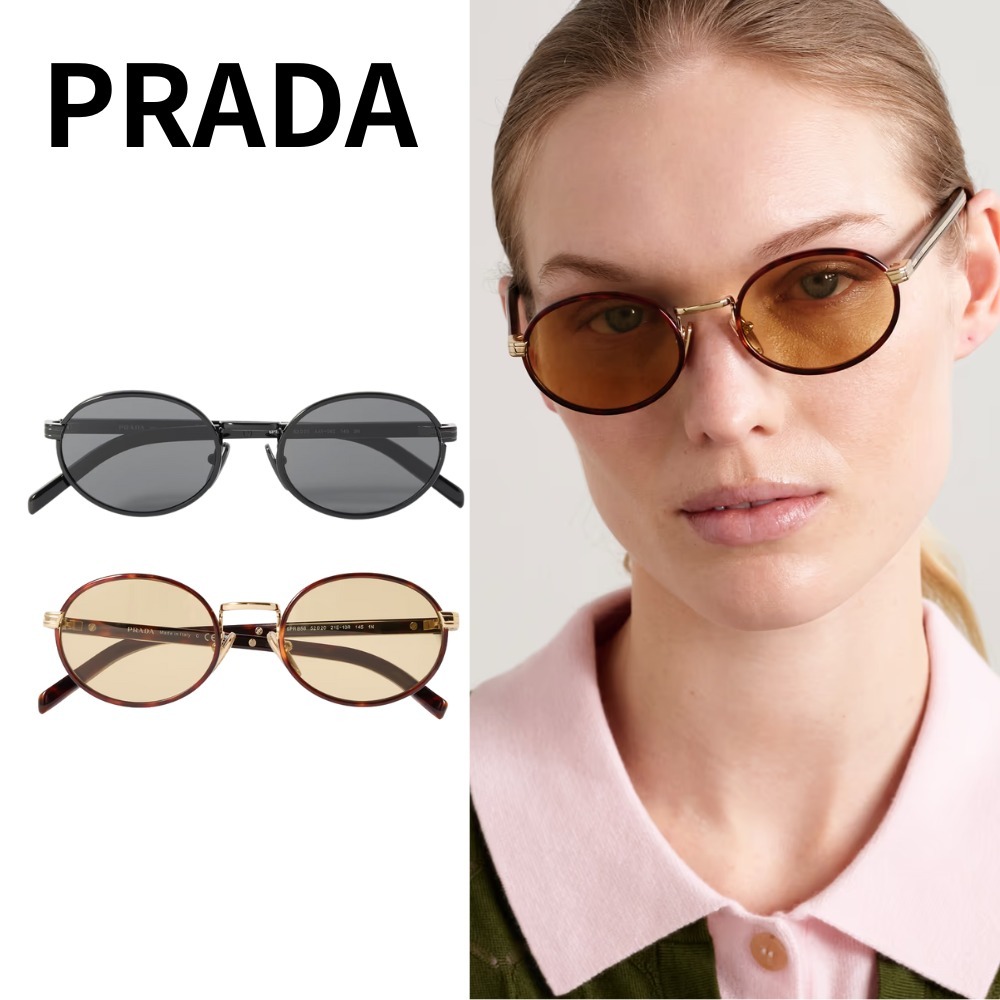 PRADA/プラダ/オーバルフレームサングラス