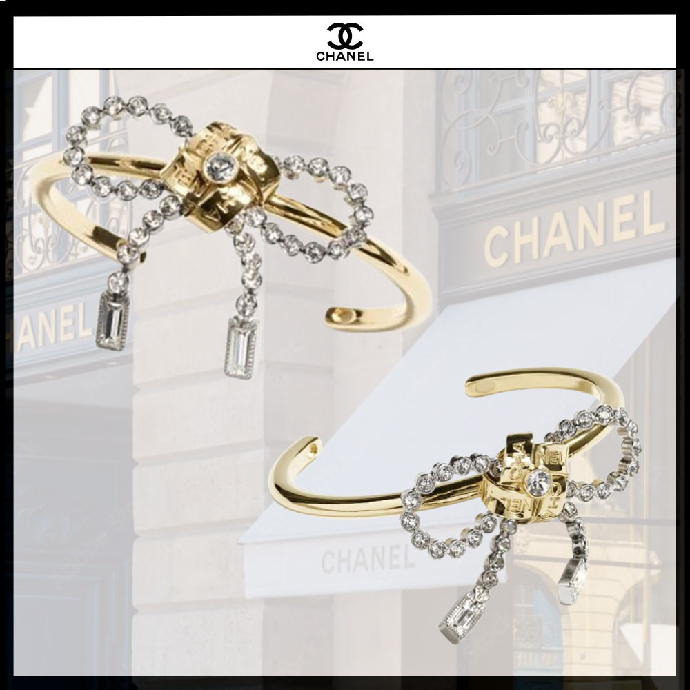 ◆希少◆【CHANEL 】メティエダール リボン バングル