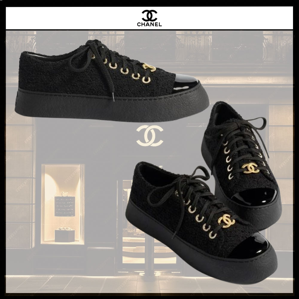 ◆上品カジュアル◆【CHANEL】スニーカー