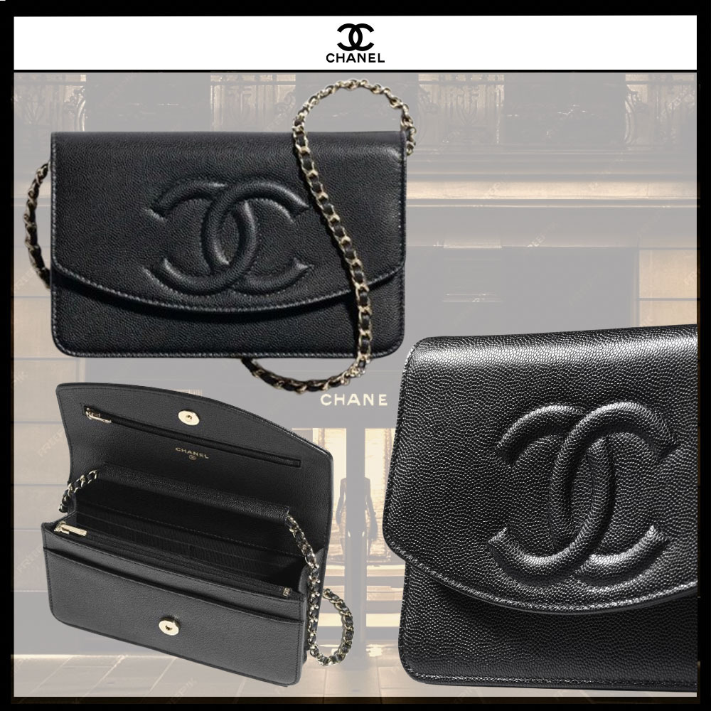 ◆上品な装い◆【CHANEL】チェーンウォレット