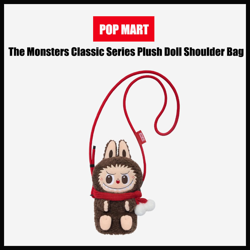 POPMART☆THE MONSTERS CLASSIC SERIES PLUSH DOLL SHOULDER BAG