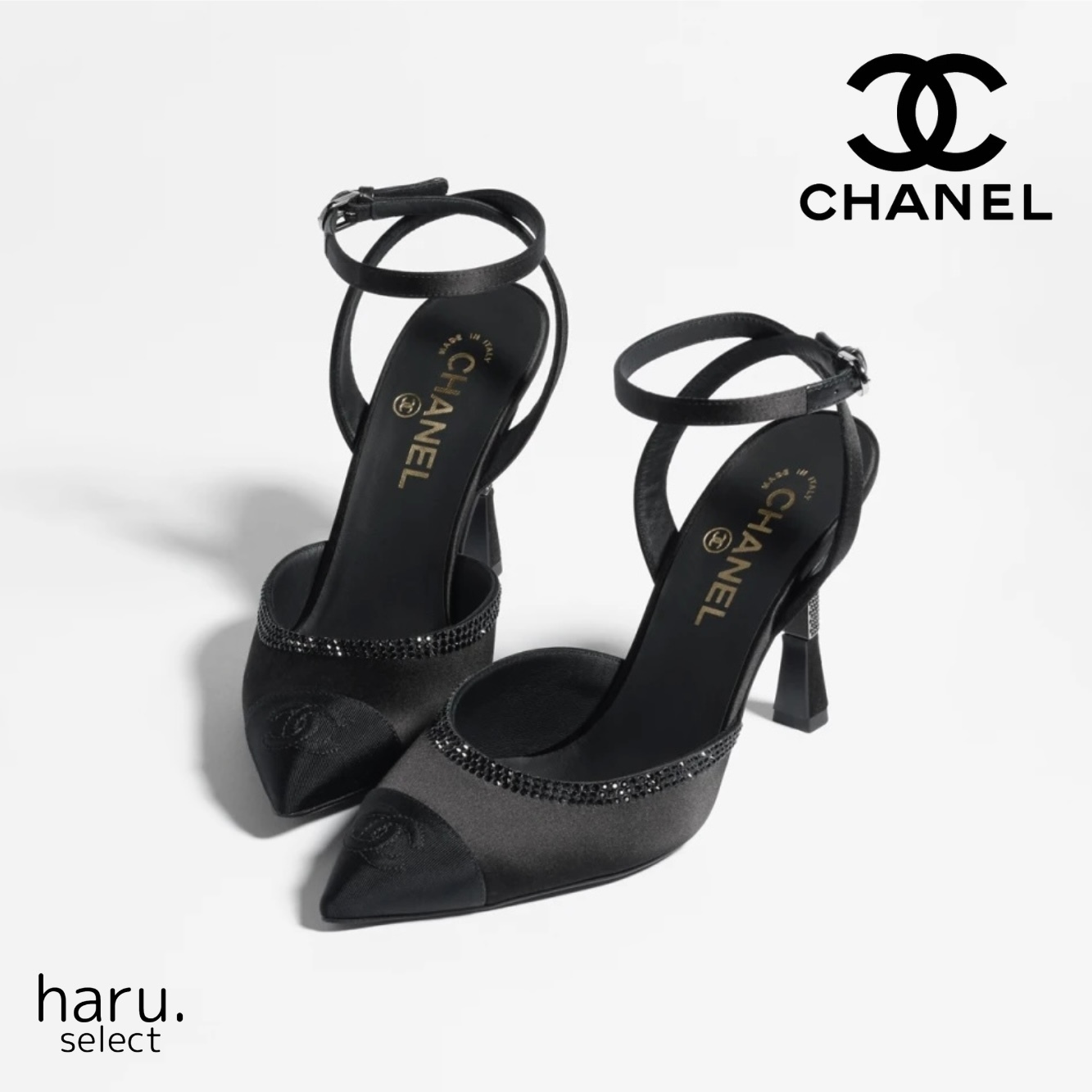 きらめく♡エレガントに【CHANEL】スリングバック シューズ