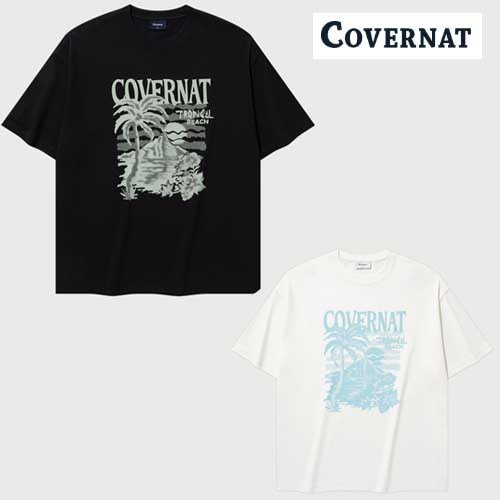 【COVERNAT】 graphics Tシャツ R6664