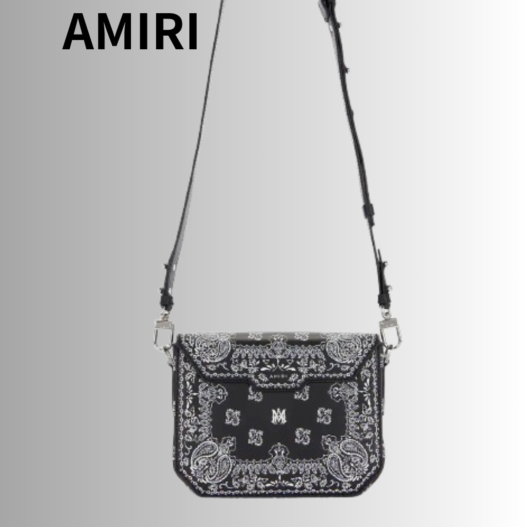 AMIRI ショルダーバッグ レザーショルダーストラップ