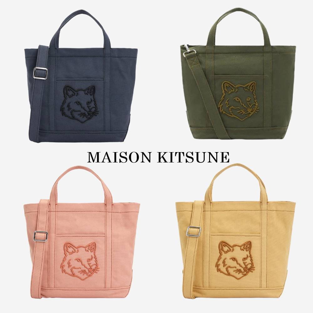 Maisonkitsune FOX HEAD SMALL TOTE BAG ★送料込★