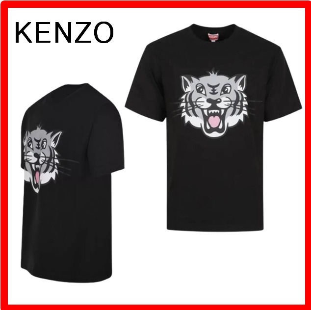 ★韓国の人気★【KENZO】★ハッピー タイガー Tシャツ★