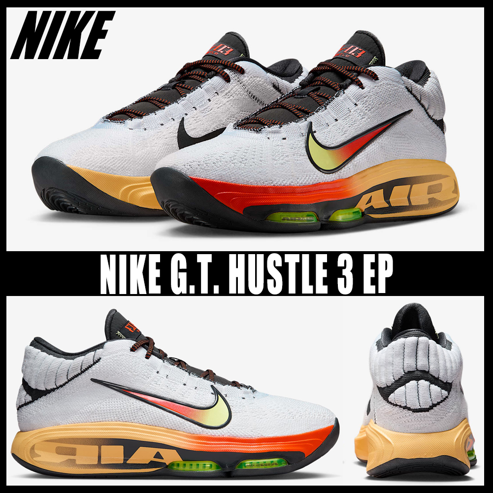 ◆正規品◆NIKE G.T. HUSTLE 3 EP WHITE SAFETY ORANGE◆関税込