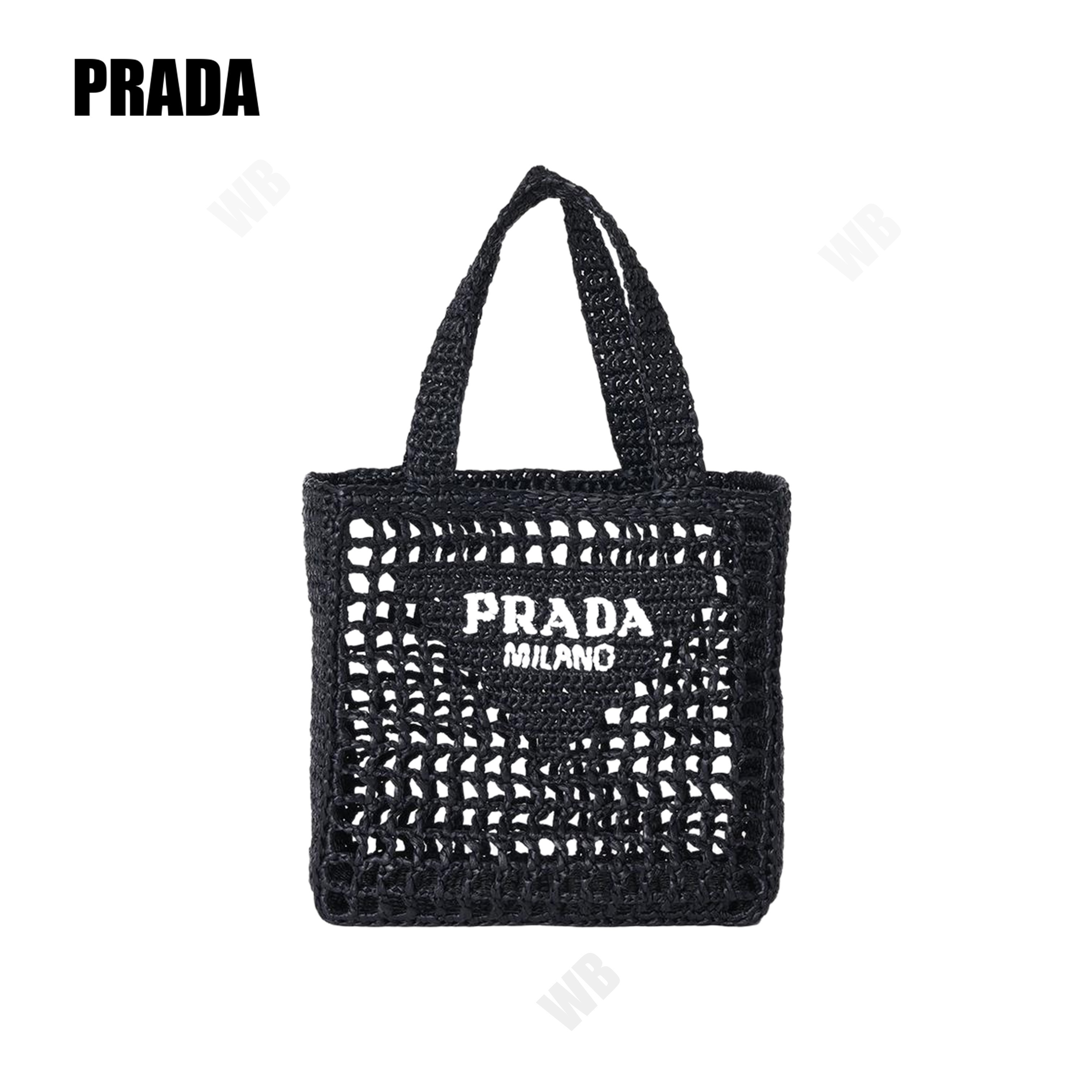 [PRADA] プラダ スモール クロシェ トートバッグ ☆送料込☆