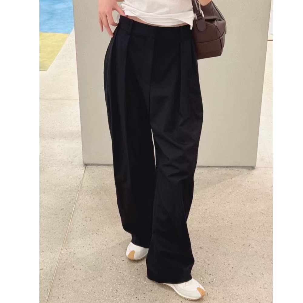《上品でエレガント》【LOEWE】バレル トラウザーズ