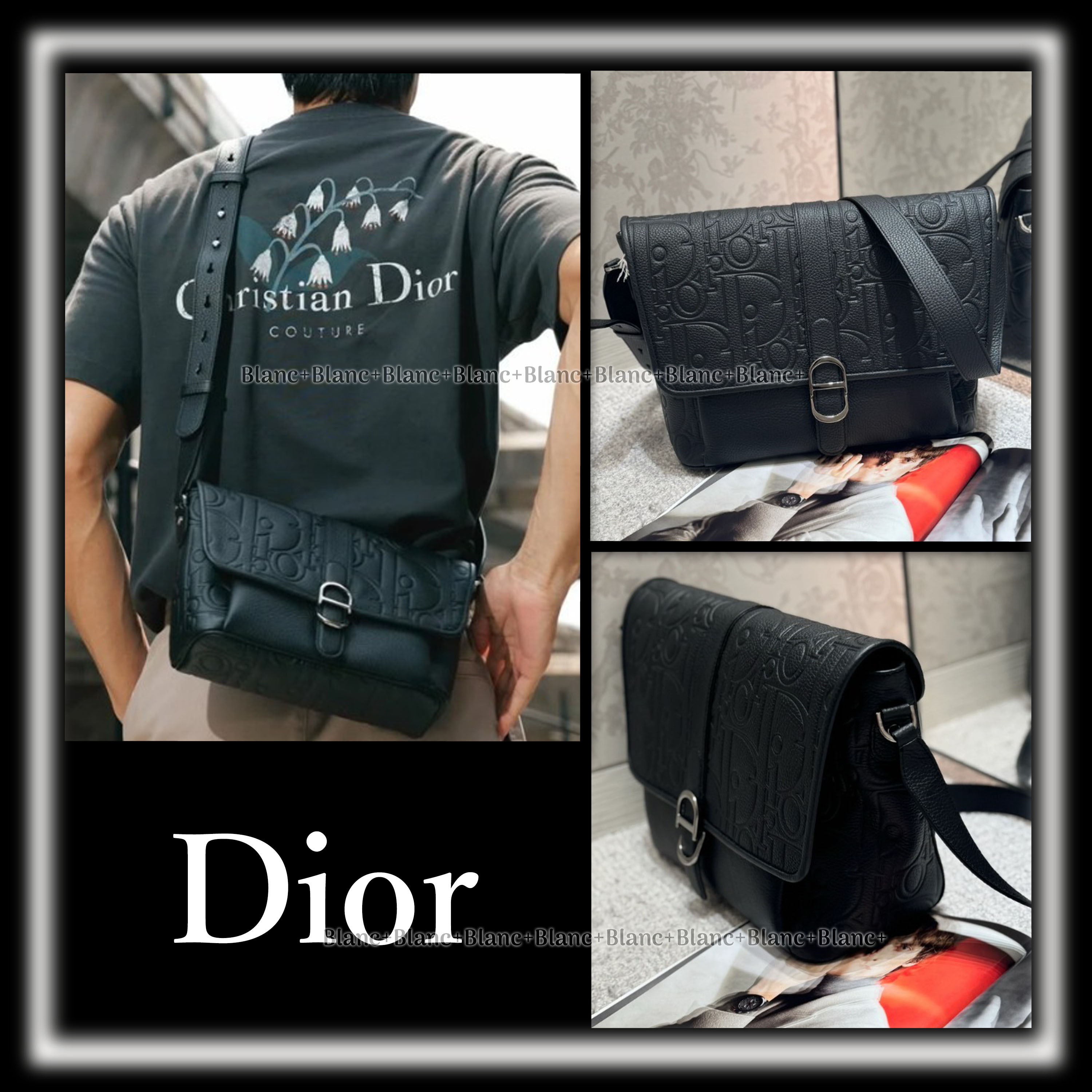 上質で満たす日常【Dior】メッセンジャーバッグ ラージ