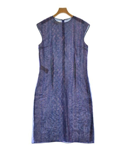 Maison Margiela ワンピース 紫xピンク(総柄) 2007425E0017