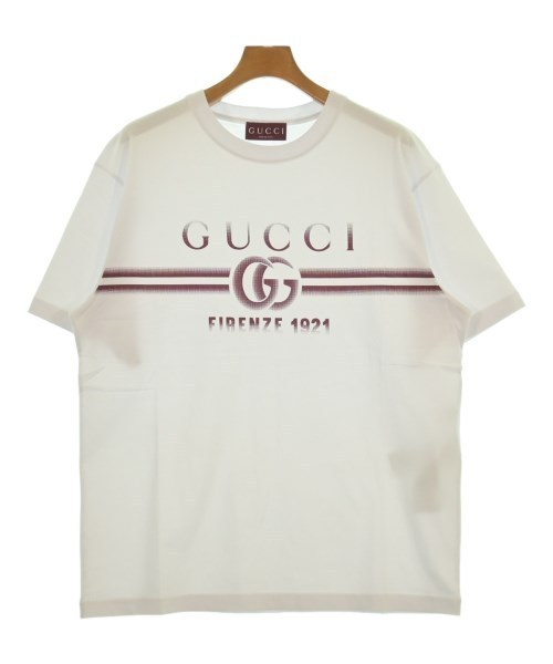 GUCCI グッチ Tシャツ・カットソー 白 L 4103625E0091