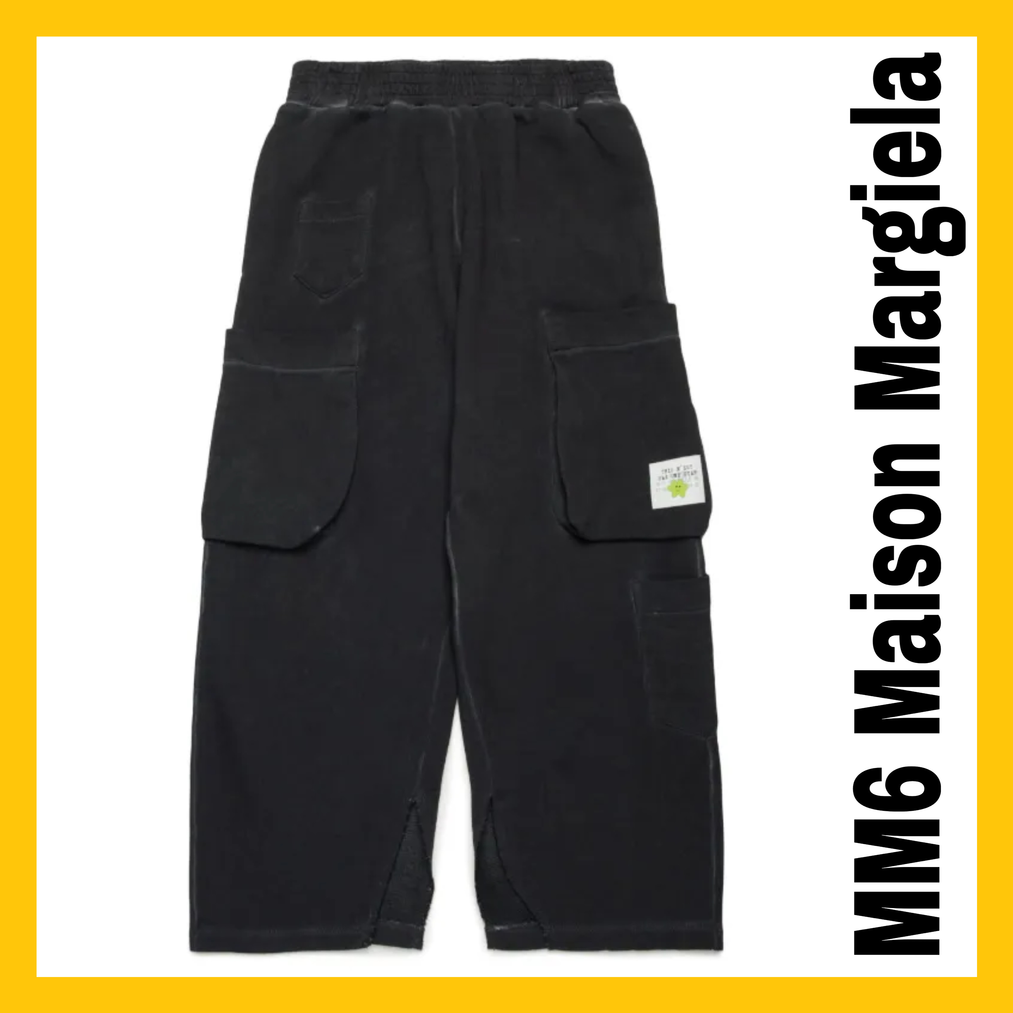 大人もOK★MM6 Maison Margiela マルジェラ ロゴ カーゴパンツ