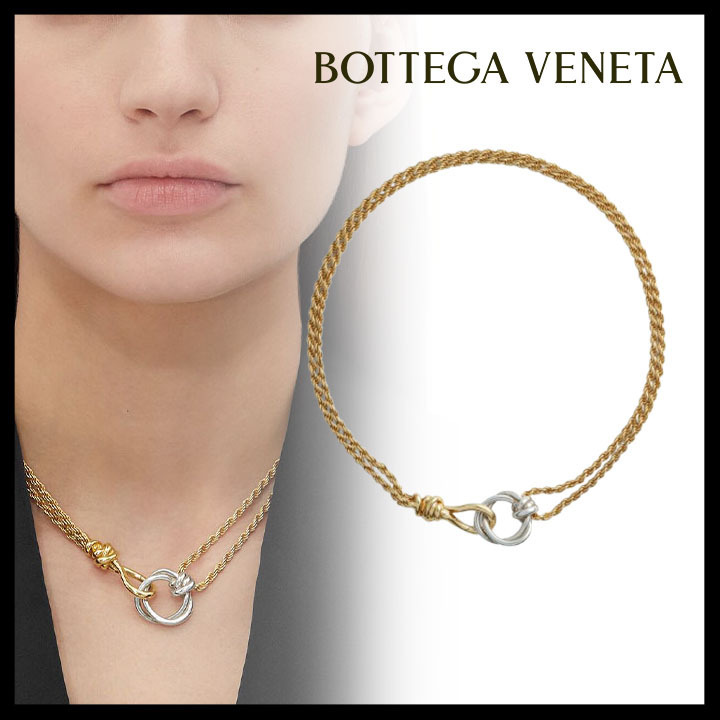 Bottega Veneta直営店 スターリングシルバー ネックレス