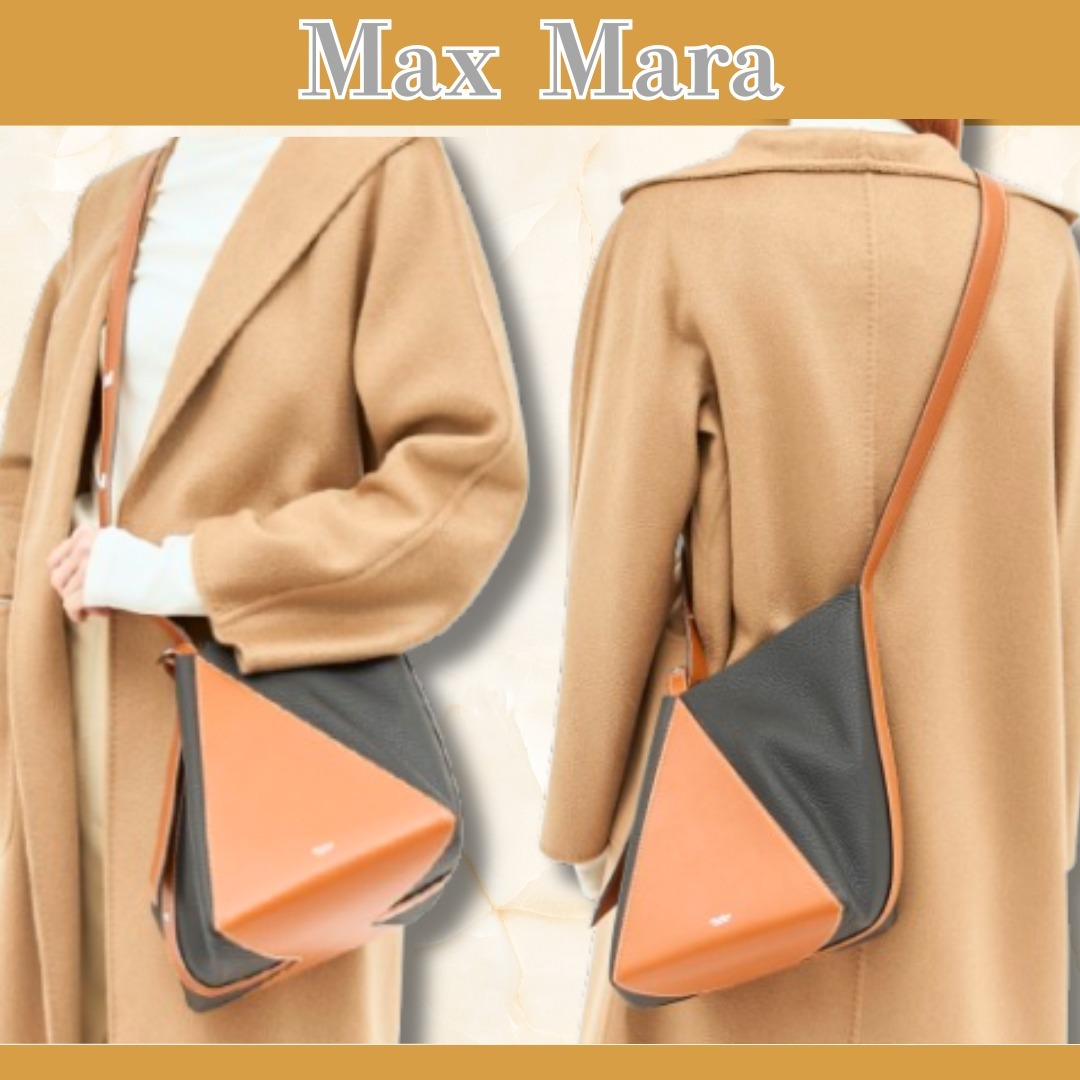 人気カラー！【Max Mara】MMバケット ミディアムバケットバッグ