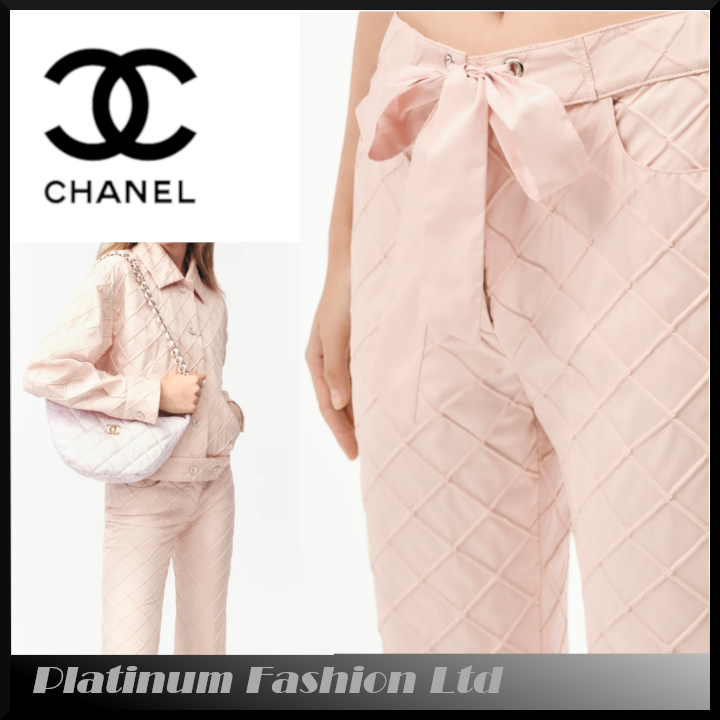 ココビーチ 25S◆送料込♪【CHANEL】ズボン パンツ ライトピンク